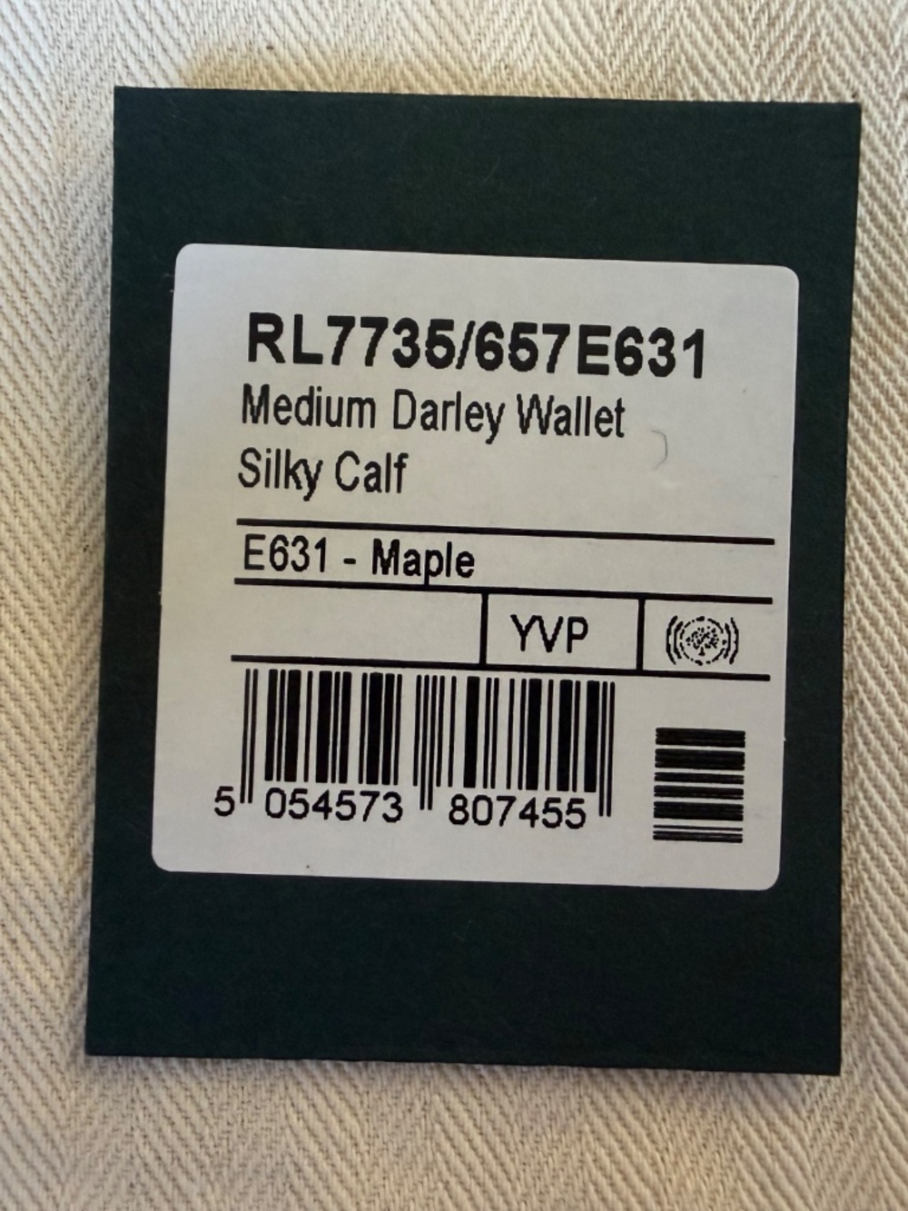Mulberry - Medium Darley Wallet - Maple - Silky Calf - Picture 16 of 16